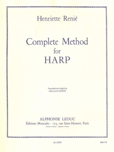 Henriette Renie: Complete Method for Harp - szkoła gry na harfie