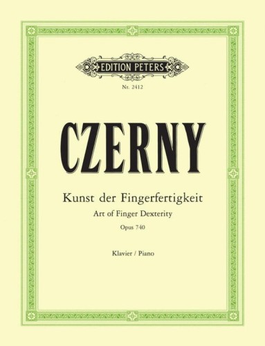 Carl Czerny: Art of Finger Dexterity op. 740 for Piano - studium techniki palcowej na fortepian
