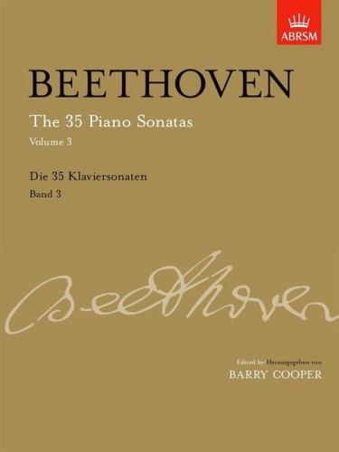 Ludwig van Beethoven: The 35 Piano Sonatas Volume 3 (+ płyta CD) - sonaty fortepianowe (Barry Cooper)