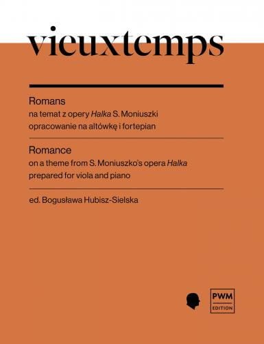 Romans na temat z opery "Halka" S. Moniuszki - nuty na altówkę i fortepian - Henri Vieuxtemps