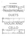 Easy Traditional Duets for Violin and Cello - duety na skrzypce i wiolonczelę w prostym opracowaniu - Amanda Oosthuizen, Jemima Oosthuizen