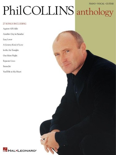 Phil Collins: Anthology (PVG) - nuty na fortepian, melodia, akordy gitarowe i słowa