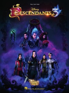 Descendants 3 - piosenki z filmu Następcy 3 - David Lawrence - linia melodyczna, nuty na fortepian, akordy gitarowe i słowa
