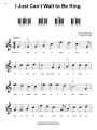 Super Easy Songbook: The Lion King (Disney 2019) - proste nuty literowe na pianino lub keyboard do piosenek z filmu Król Lew - Elton John, Hans Zimmer, Tim Rice