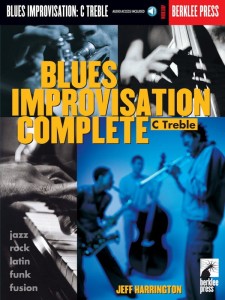Blues Improvisation Complete: C Treble Instruments (+ audio online) - Jeff Harrington - szkoła bluesowej improwizacji na instrumenty C