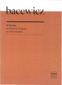 Grażyna Bacewicz: III Sonata na skrzypce i fortepian - nuty na skrzypce