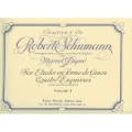 Oeuvres de Robert Schumann arrangees per Orgue par Marcel Dupre Volume 1 - Organ and Pedal-Piano Works - utwory organowe Schumanna - nuty na organy