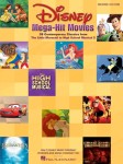Disney Mega Hit Movies: For Easy Piano - piosenki z bajek Disneya - łatwe nuty na fortepian