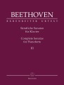 Ludwig van Beethoven: Complete Sonatas for Pianoforte 1-3 - Samtliche Sonaten fur Klavier I-III - zestaw 3 tomów sonat fortepianowych Beethovena