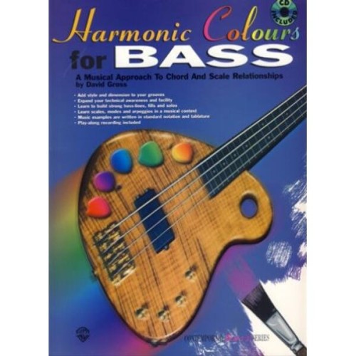 Harmonic Colours for Bass - David Gross - szkoła gry na gitarze basowej (+ płyta CD)
