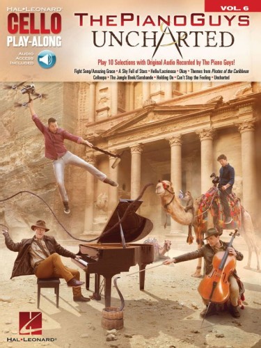 Cello Play-Along Volume 6: The Piano Guys - Uncharted - nuty na wiolonczelę (+ audio online)