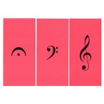 Music Flash Cards Set A - karty do teorii muzyki, nauki nut, rytmów i oznaczeń muzycznych