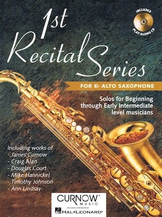 1st Recital Series for Eb Alto Saxophone (+ płyta CD) - nuty na saksofon altowy