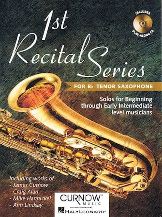 1st Recital Series for Bb Tenor Saxophone (+ płyta CD) - nuty na saksofon tenorowy