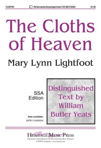 Mary Lynn Lightfoot: The Cloths Of Heaven SSA - nuty na chór żeński SSA z fortepianem