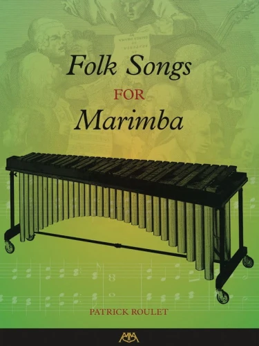 Folk Songs for Marimba - Patrick Roulet - nuty na marimbę