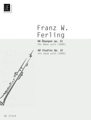 Franz Ferling: 48 Studies for Oboe op. 31 - Gunther Joppig - 48 etiud - nuty na obój solo