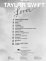 Taylor Swift: Lover (PVG) - melodia, nuty na fortepian, słowa i akordy gitarowe