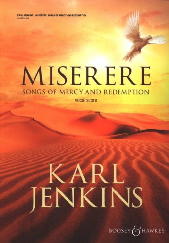 Karl Jenkins: Miserere - Songs of Mercy and Redemption - nuty na chór mieszany SATB z fortepianem