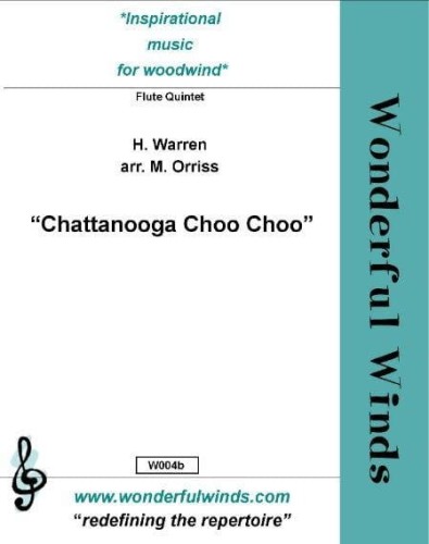 Harry Warren: Chattanooga Choo Choo for Flute Quintet - nuty na kwinet fletowy - Mel Orriss