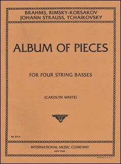 Album of Pieces For Four String Basses - nuty na cztery kontrabasy - Jeff Buckley
