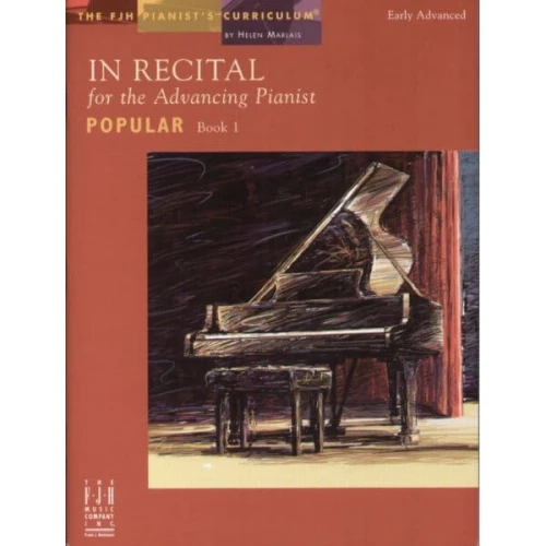 In Recital for the Advancing Pianist: Popular 1 - Helen Marlais - nuty na fortepian