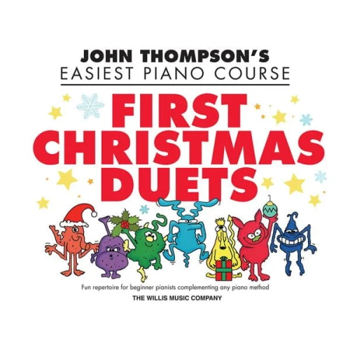 John Thompson's Easiest Piano Course: First Christmas Duets - świąteczne piosenki w łatwych opracowaniach na duety fortepianowe