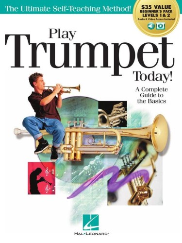 Play Trumpet Today! All-in-one Level 1 i 2 - Charles Menghini - szkoła gry na trąbce - pakiet dla początkujących (+ audio i video online)