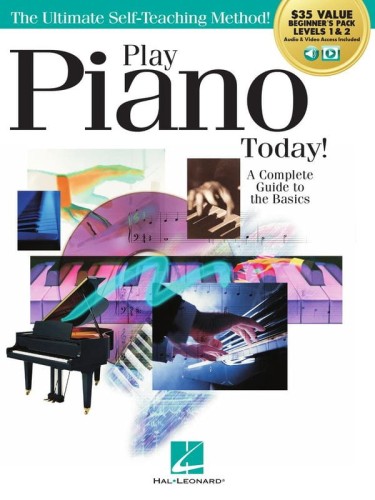 Play Piano Today! All-in-One Level 1 i 2 - Sharon Stosur - szkoła gry na pianinie - pakiet dla początkujących (+ audio i video online)