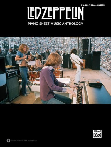 Led Zeppelin: Piano Sheet Music Anthology (PVG) - nuty na fortepian, melodia, akordy gitarowe i słowa