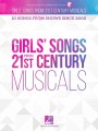 Girls' Songs from 21st Century Musicals (+ audio online) - melodia, nuty na fortepian, akordy gitarowe i słowa