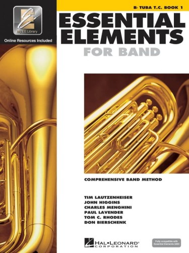 Essential Elements 2000 for Band: Bb Tuba T.C. Book 1 (+ audio online) - szkoła na tubę B przygotowująca do gry w orkiestrze dętej, nuty w kluczu wiolinowym