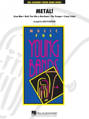 Music for Young Bands: Metal! (Score & Parts) - nuty na młodzieżową orkiestrę dętą - Sean O'Loughlin