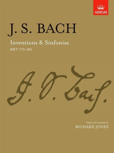 Bach J.S. - Inventions & Sinfonias BWV 772-801 - Inwencje i Sinfonie Bacha - nuty na fortepian - Richard Jones
