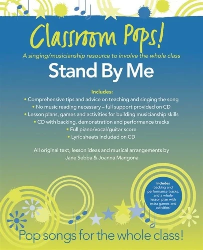 Classroom Pops! Stand By Me - nuty na chór szkolny i materiały muzyczne (+ płyta CD) - Jane Sebba, Joanna Mangona