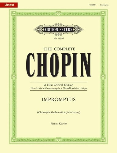 Fryderyk Chopin: Impromptus - nuty na fortepian - John Irving, Christophe Grabowski