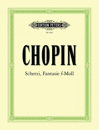 Fryderyk Chopin: Scherzi & Fantasie F - Scherza, Fantasia f-moll - nuty na fortepian