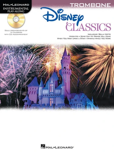 Disney Classics: Trombone (+ płyta CD) - nuty na puzon do piosenek Disney'a