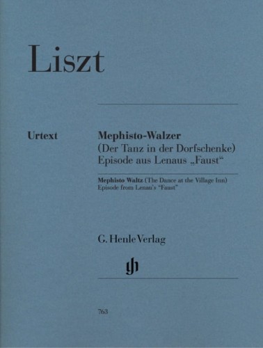 Ferenc Liszt: Mephisto Walzer - Mephisto Waltz - Walc Mefisto nr 1 - nuty na fortepian