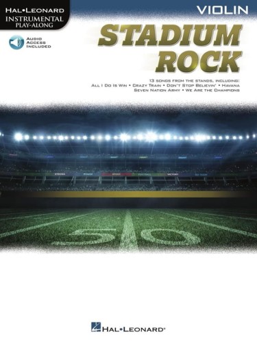 Stadium Rock: Violin - nuty na skrzypce (+ audio online)