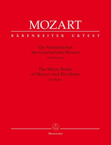 The Music Books of Mozart and His Sister for Piano - nuty na fortepian - Wolfgang Plath