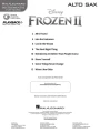 Frozen II (Kraina Lodu 2): Alto Sax (+ audio online) - nuty na saksofon altowy