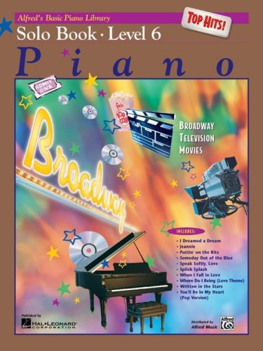 Alfred's Basic Piano Library: Top Hits! Solo Book Level 6 - E. L. Lancaster, Morton Manus - nuty na fortepian