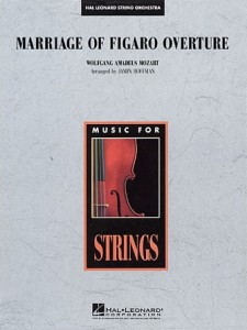 Music for Strings: Wolfgang Amadeus Mozart - Marriage of Figaro Overture - nuty na orkiestrę smyczkową - Jamin Hoffman