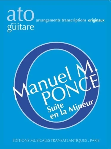 Manuel Ponce: Suite En La Mineur pour Guitare - nuty na gitarę klasyczną