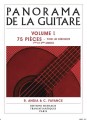 Panorama De La Guitare Volume 1 - Rafael Andia - 75 utworów dla początkujących - nuty na gitarę klasyczną