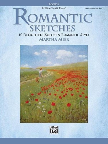 Martha Mier: Romantic Sketches 2 - nuty na fortepian