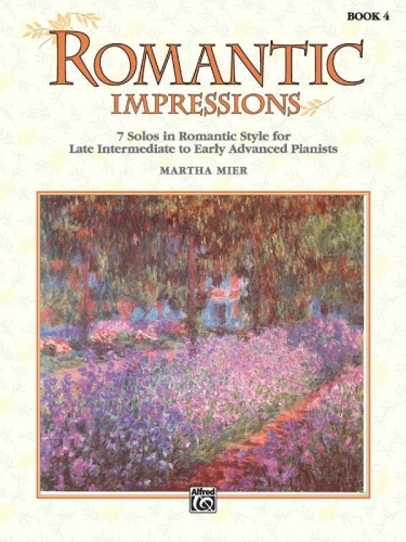 Martha Mier: Romantic Impressions 4 - nuty na fortepian