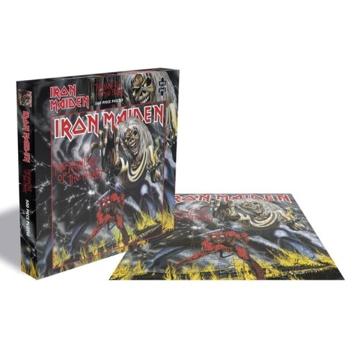 Puzzle muzyczne - okładka płyty Iron Maiden: The Number Of The Beast - układanka 500 elementów