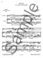 Jan Sebastian Bach: Aria na strunie g z III Suity orkiestrowej D-dur BWV 1068 - nuty na saksofon altowy z fortepianem